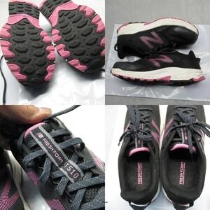New Balance‎ Shoes Womens 12 Black Real Pink Fresh Foam T510 v6 Running Hiking